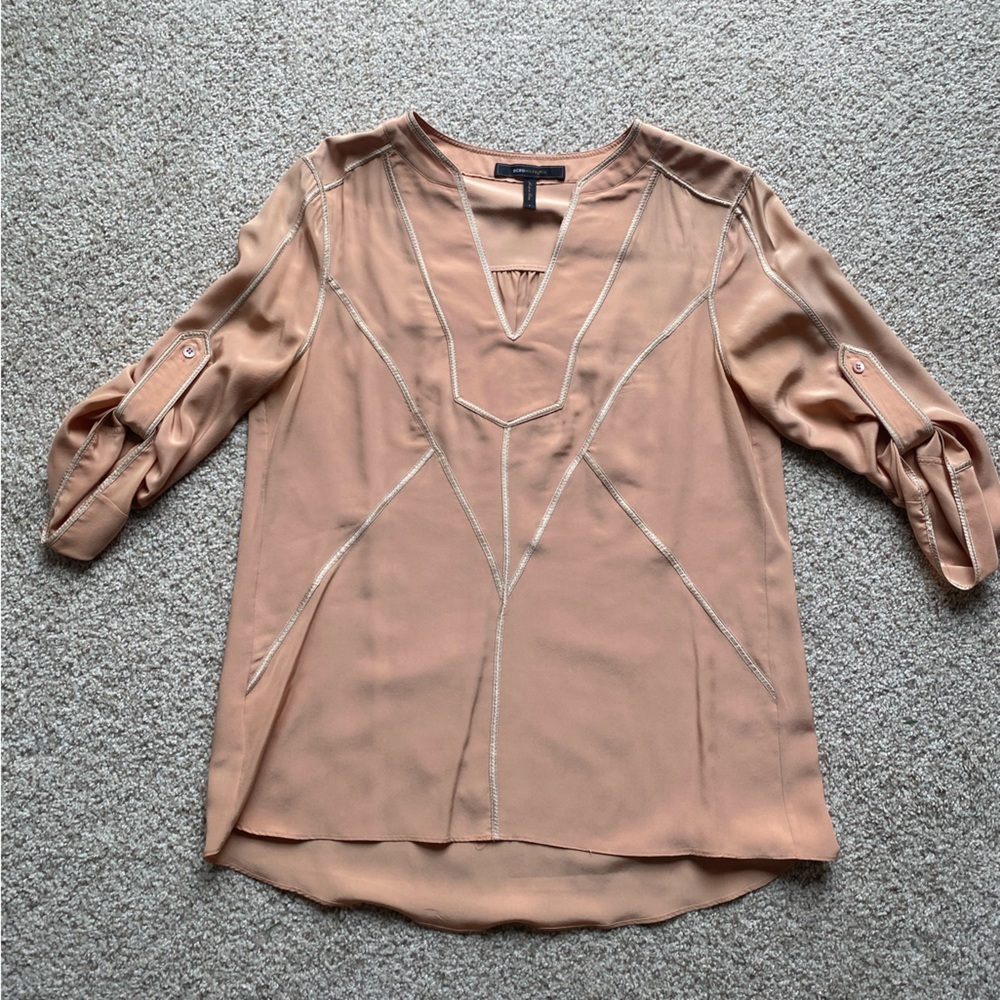 BCBG Maxazria Tunic Blouse SZ Small